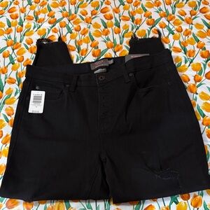 Torrid Sky High Skinny Black Denim Jeans, Size 12S, NWT, MAKE AN OFFER!!!